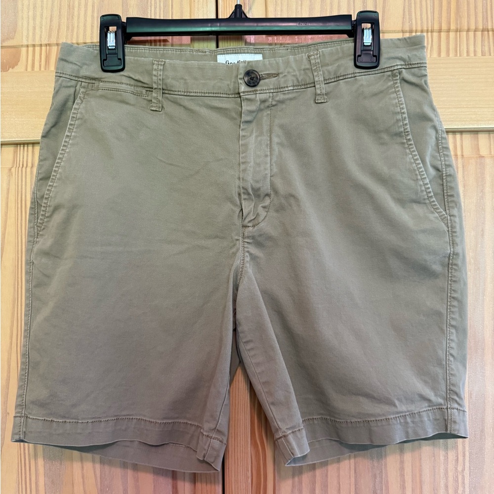 Goodfellow & Co Men's Khaki Flat Front Shorts